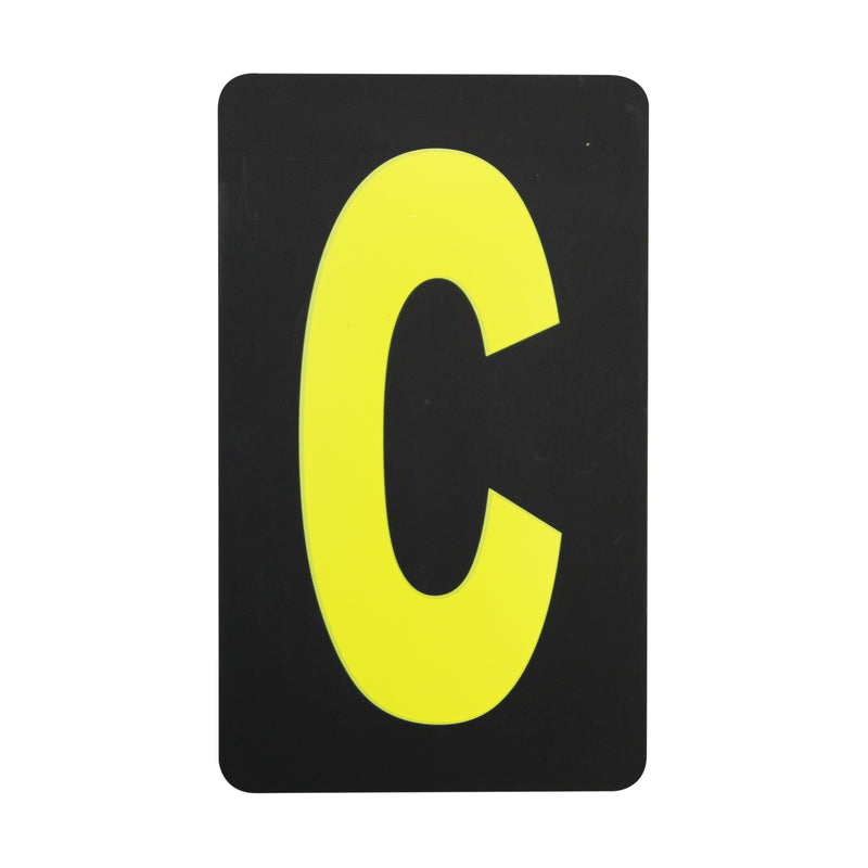 Spare Yellow Letter C For Pitboard