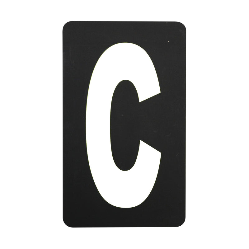 Spare White Letter For Pitboard - 'C'