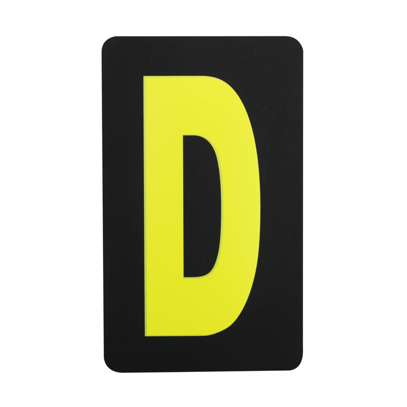 Spare Yellow Letter D For Pitboard