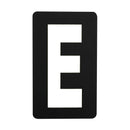 Spare White Letter For Pitboard - 'E'