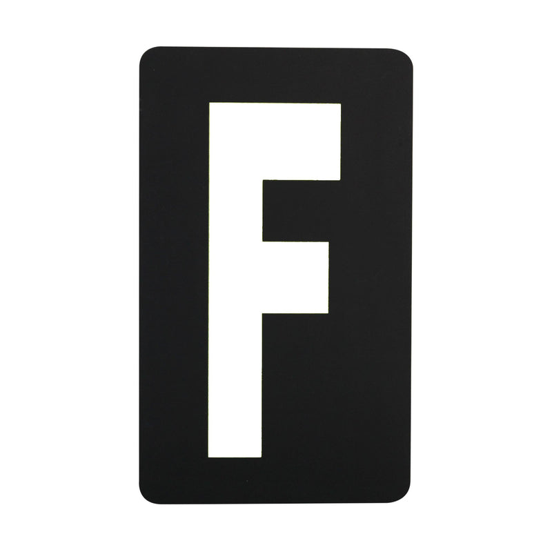 Spare White Letter For Pitboard - 'F'
