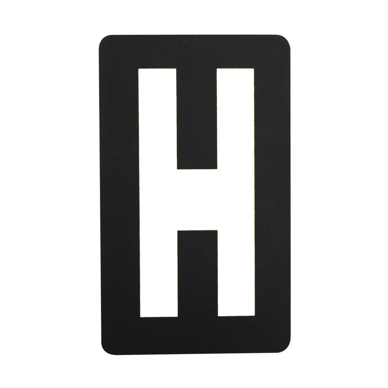 Spare White Letter For Pitboard - 'H'