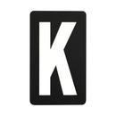 Spare White Letter For Pitboard - 'K'