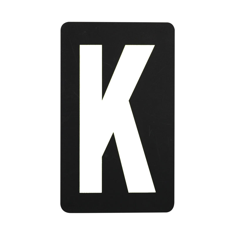 Spare White Letter For Pitboard - 'K'