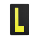 Spare Yellow Letter L For Pitboard