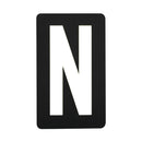 Spare White Letter For Pitboard - 'N'