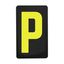 Spare Yellow Letter P For Pitboard