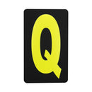 Spare Yellow Letter Q For Pitboard