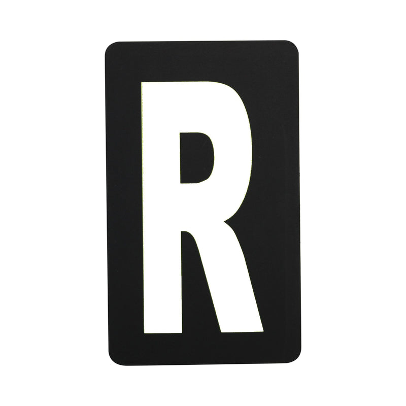 Spare White Letter For Pitboard - 'R'