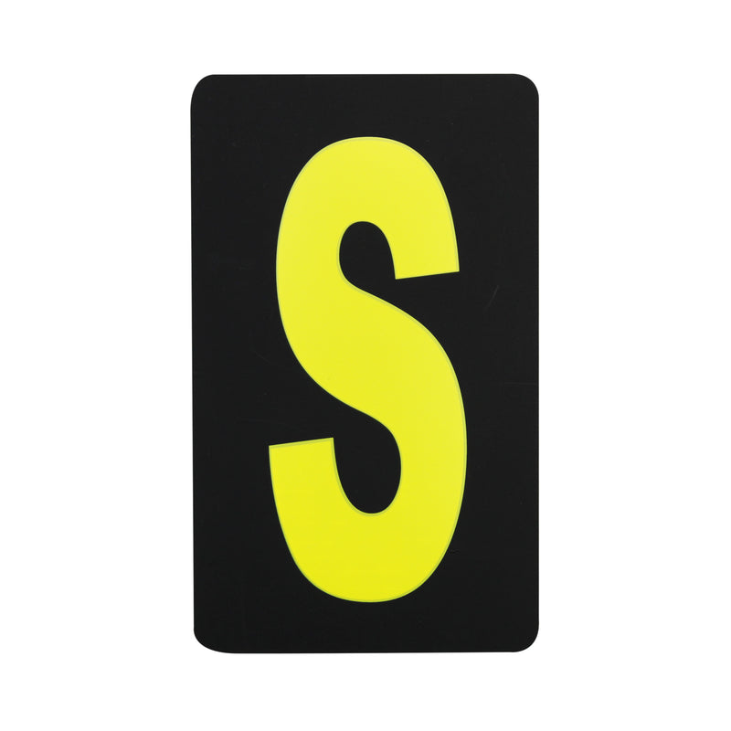 Spare Yellow Letter S For Pitboard