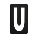Spare White Letter For Pitboard - 'U'