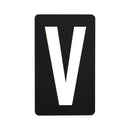 Spare White Letter For Pitboard - 'V'