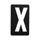 Spare White Letter For Pitboard - 'X'