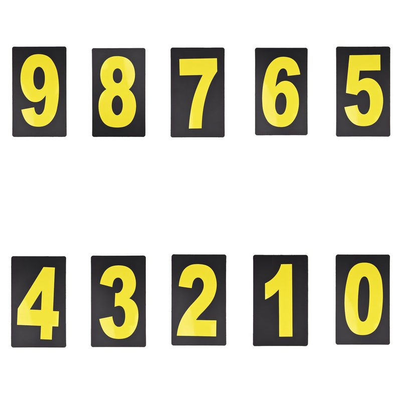 Spare Yellow Pitboard Number - '4'