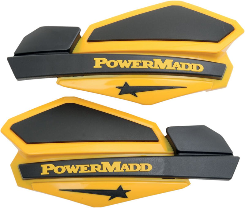 Star Series Handguards Black / Gloss / Matt / Yellow - 22 MM