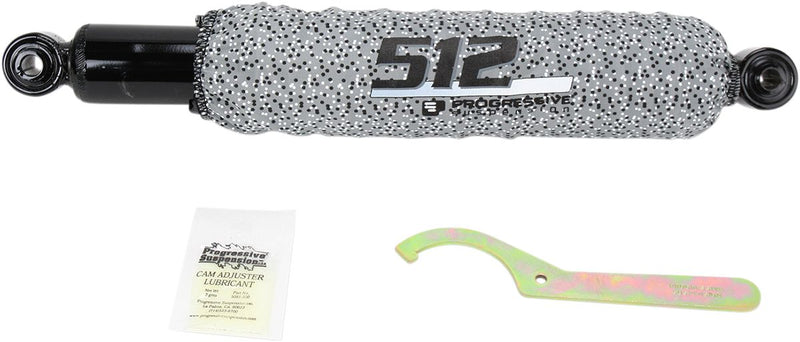 512 Series Shock Black / Grey For Honda TRX 300 1993-2000 - 14.50 Inch