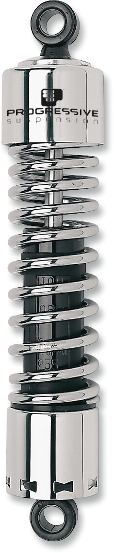 412 Series Shocks Black / Chrome - 12.60 Inch