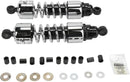 412 Series Cruiser Shocks Black / Chrome For Honda GL 1500 C 1997-2003 - 12.50 Inch