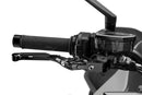 4.0 Lever Black - Extendable Foldable - Front Brake/Right Hand Green