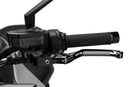 4.0 Lever Blue Fixed Clutch/Rear Brake/Left Hand Green