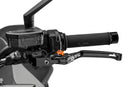 4.0 Lever Black Foldable Clutch/Rear Brake/Left Hand Titanium
