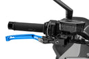 4.0 Lever Blue Foldable Front Brake/Right Hand Silver