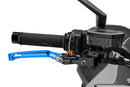 4.0 Lever Black Foldable Front Brake/Right Hand Blue