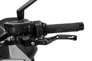4.0 Lever Gold Short Clutch/Rear Brake/Left Hand Black