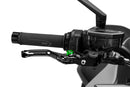 4.0 Lever Blue Short Front Brake/Right Hand Black