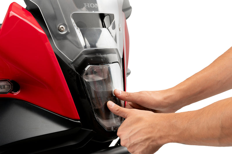 Adhere Headlight Guard Clear For Honda CB500 Hornet/NX500 2024>Current