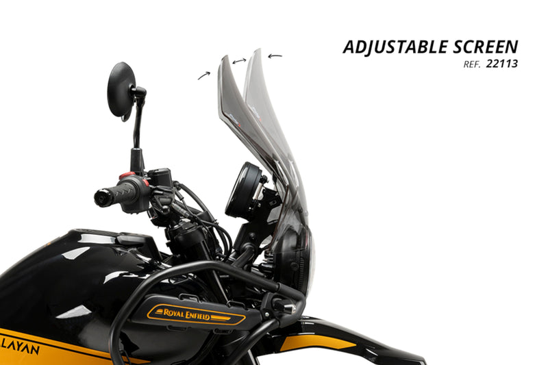 Adjustable Touring Screen Clear For Royal Enfield Himalayan 450 2024-Current