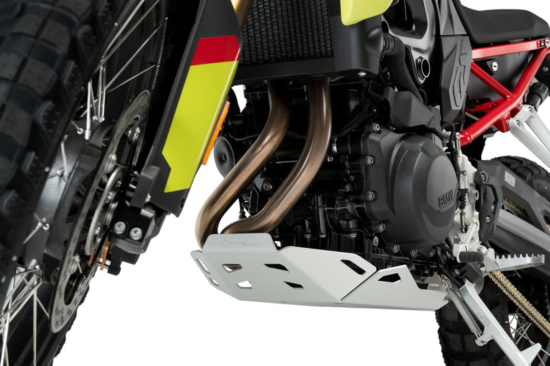 Aluminium Belly Pan Black For BMW F 750 GS/F 850 GS/F 850 GSA/F 900 GS