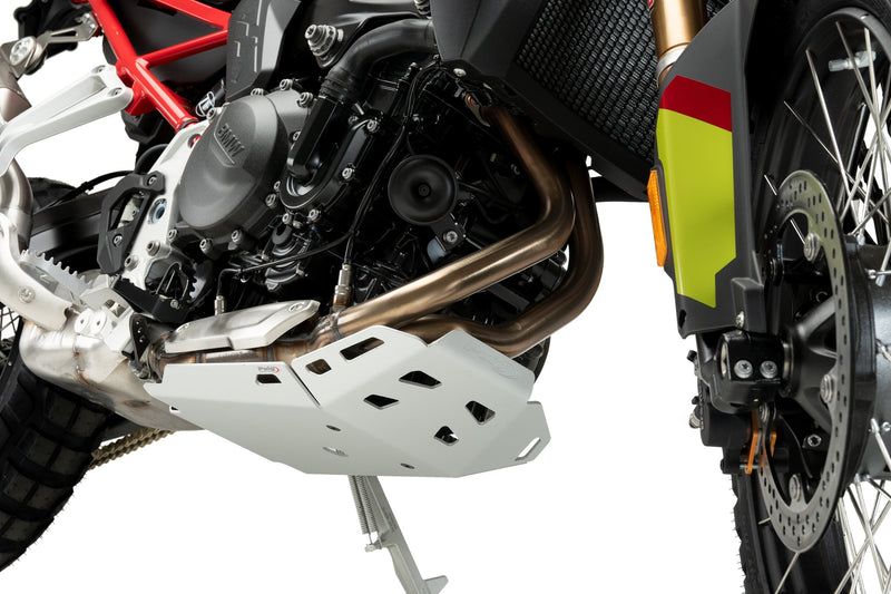 Aluminium Belly Pan Black For BMW F 750 GS/F 850 GS/F 850 GSA/F 900 GS