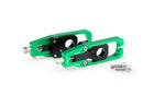 Aluminium Chain Tensioner Green For Kawasaki Z900 2017-Current