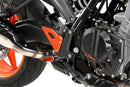 Aluminium Heel Plates Orange For KTM 990 Duke/R 2024>Current