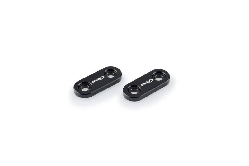 Aluminium Mirror Caps Black For Yamaha YZF-R1 2009-2014