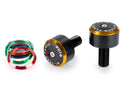 Balance Bar Ends Black w /  Coloured Rings For Suzuki GSX-8S 2023-Current