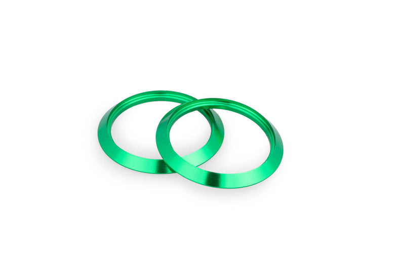 Balance Bar Ends Spare Rings Pair Green