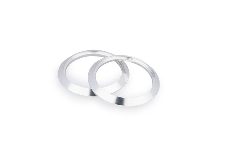 Balance Bar Ends Spare Rings Pair Silver