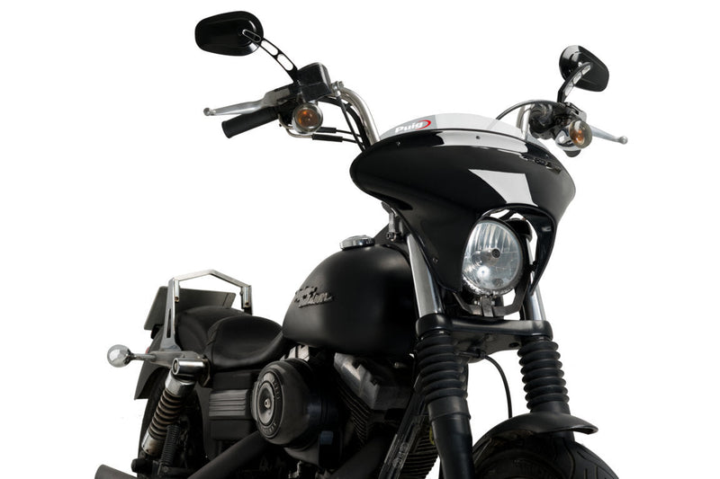 Batwing SML Sport Screen Light Smoke For Harley Davidson Dyna Street Bob (FXDB) 2007-2017