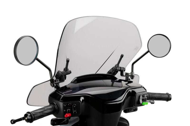 City Touring Screen Light Smoke For NIU MQI+ Sport  /  GT  /  EVO 2022-Current