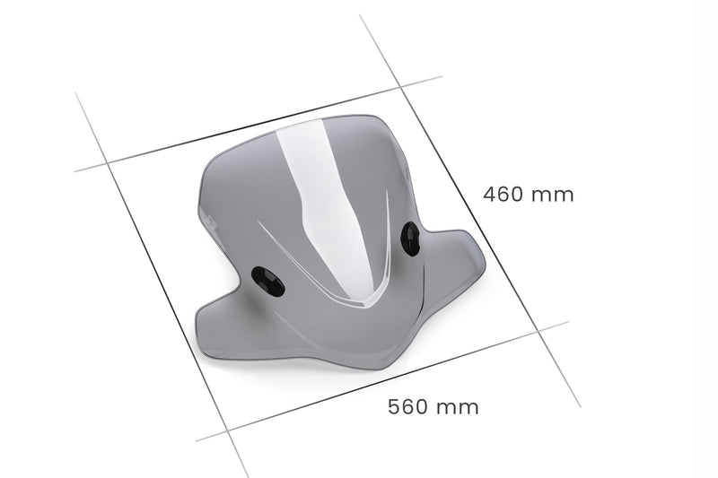 City Touring Screen Light Smoke For Piaggio Vespa GTV 300 2023>Current