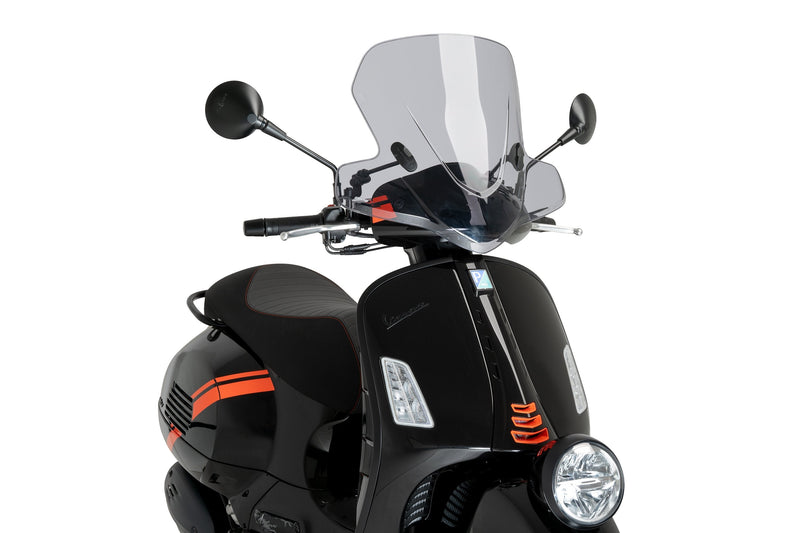 City Touring Screen Light Smoke For Piaggio Vespa GTV 300 2023>Current