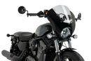 Dark Night SemiFairing  Gloss Black/Light Smoke For Harley-Davidson Nightster 975 Special 2023-Current