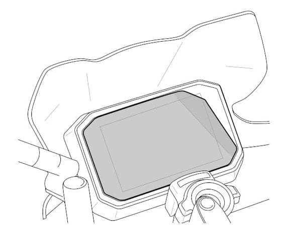 Dashboard Protector Clear For CFMoto 800 NK Sport 2023-Current