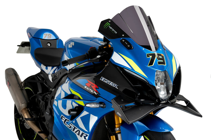 Downforce Spoilers Gloss Black For Suzuki GSX-R1000R 2017-2021