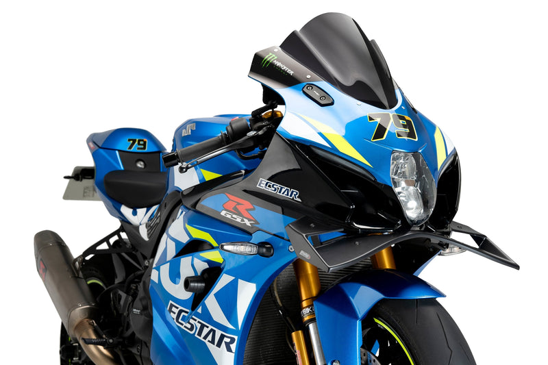 Downforce Spoilers Gloss Black For Suzuki GSX-R1000R 2017-2021
