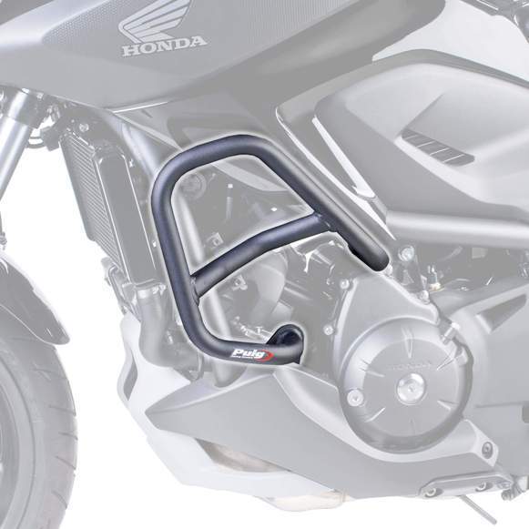 Engine Guards Black For Honda NC 750 X 2014-2020