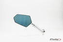 Explorer Mirror Left - M10 Fitment Aluminium/Black