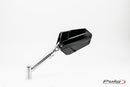Explorer Mirror Left - M10 Fitment Aluminium/Black